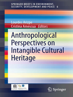 cover image of Anthropological Perspectives on Intangible Cultural Heritage